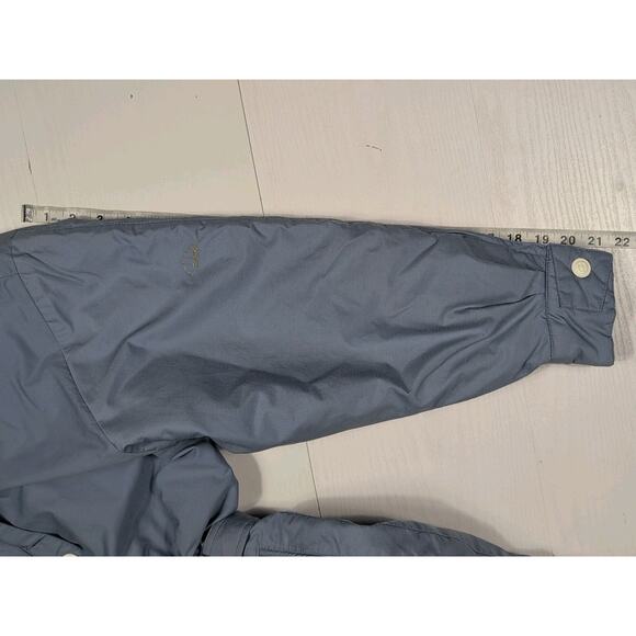 Vintage Bogner Ski Suit Womens 12 Blue One Piece Snowsuit Belted Puffer Retro - Picture 8 of 16